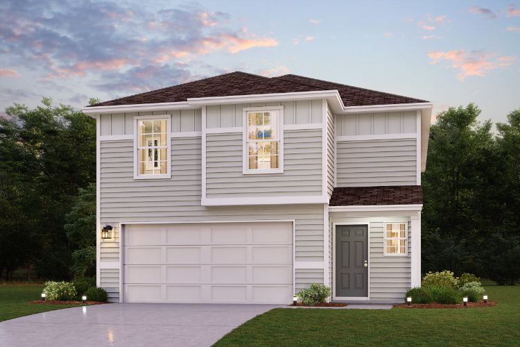 Berkshire Floorplan (Elevation B Standard)