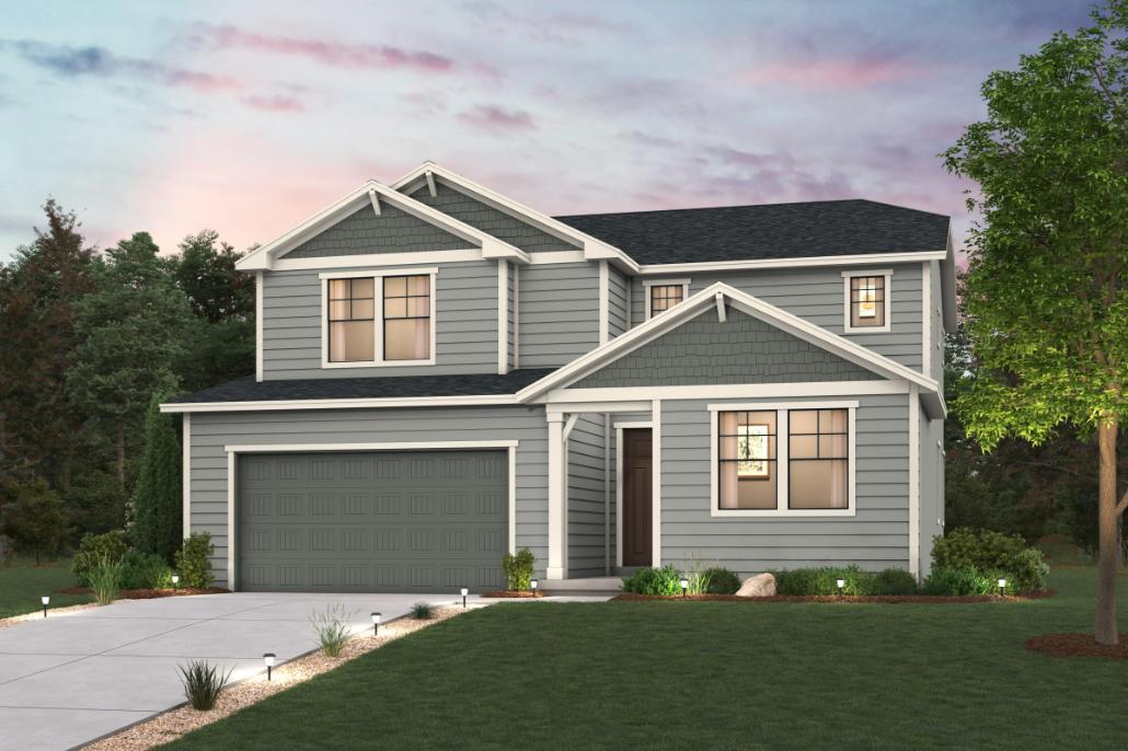 Gunnison Plan, Craftsman Elevation