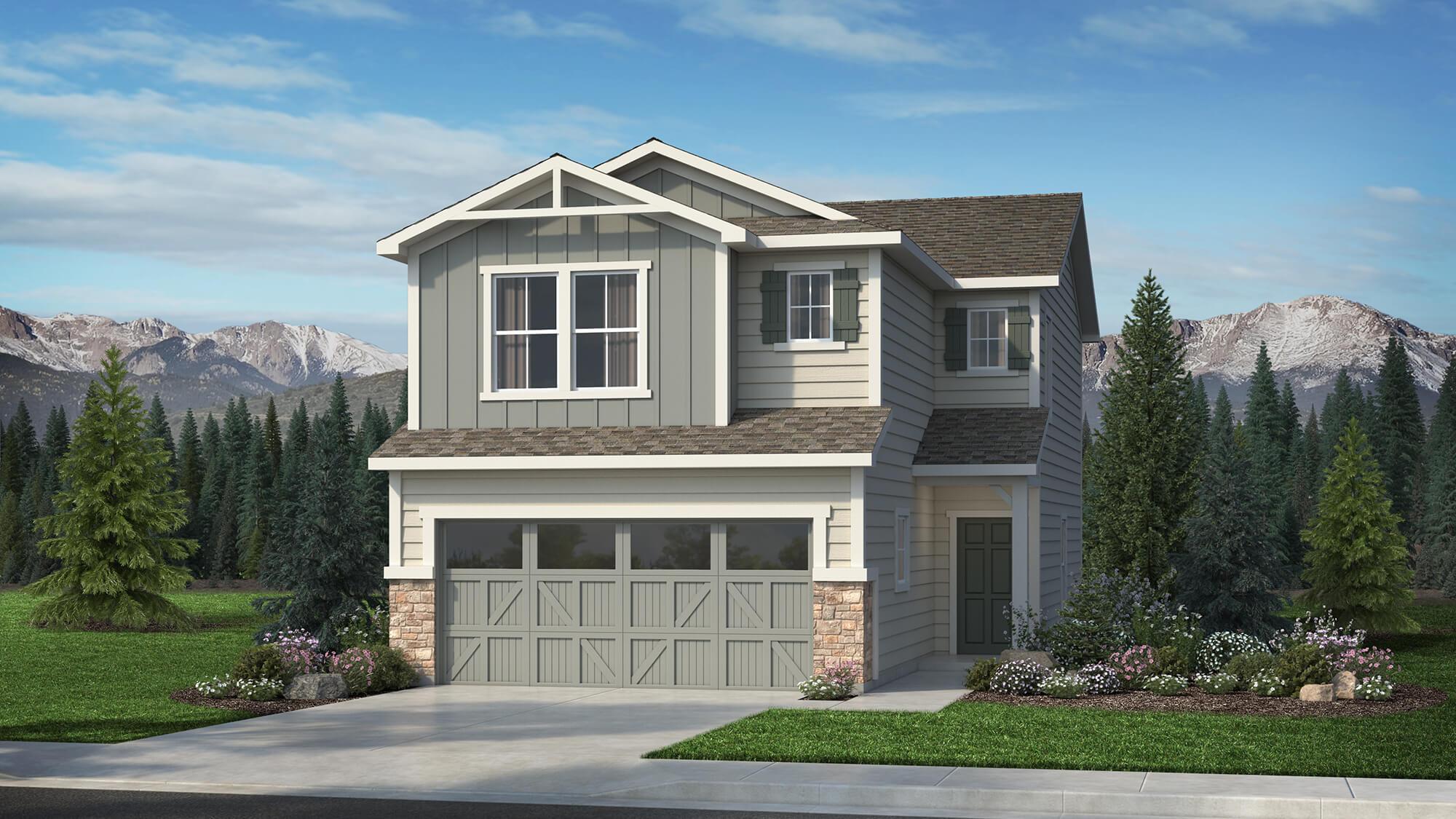 The Cape Town - Haven Valley: Colorado Springs, Colorado - Challenger Homes