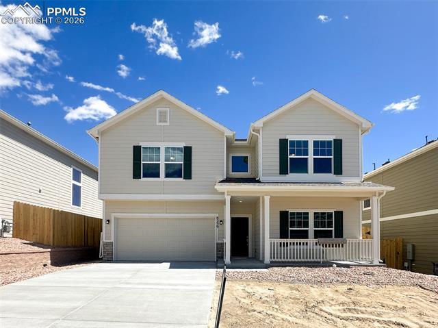 casa en Falcon Meadows at Bent Grass por Challenger Homes