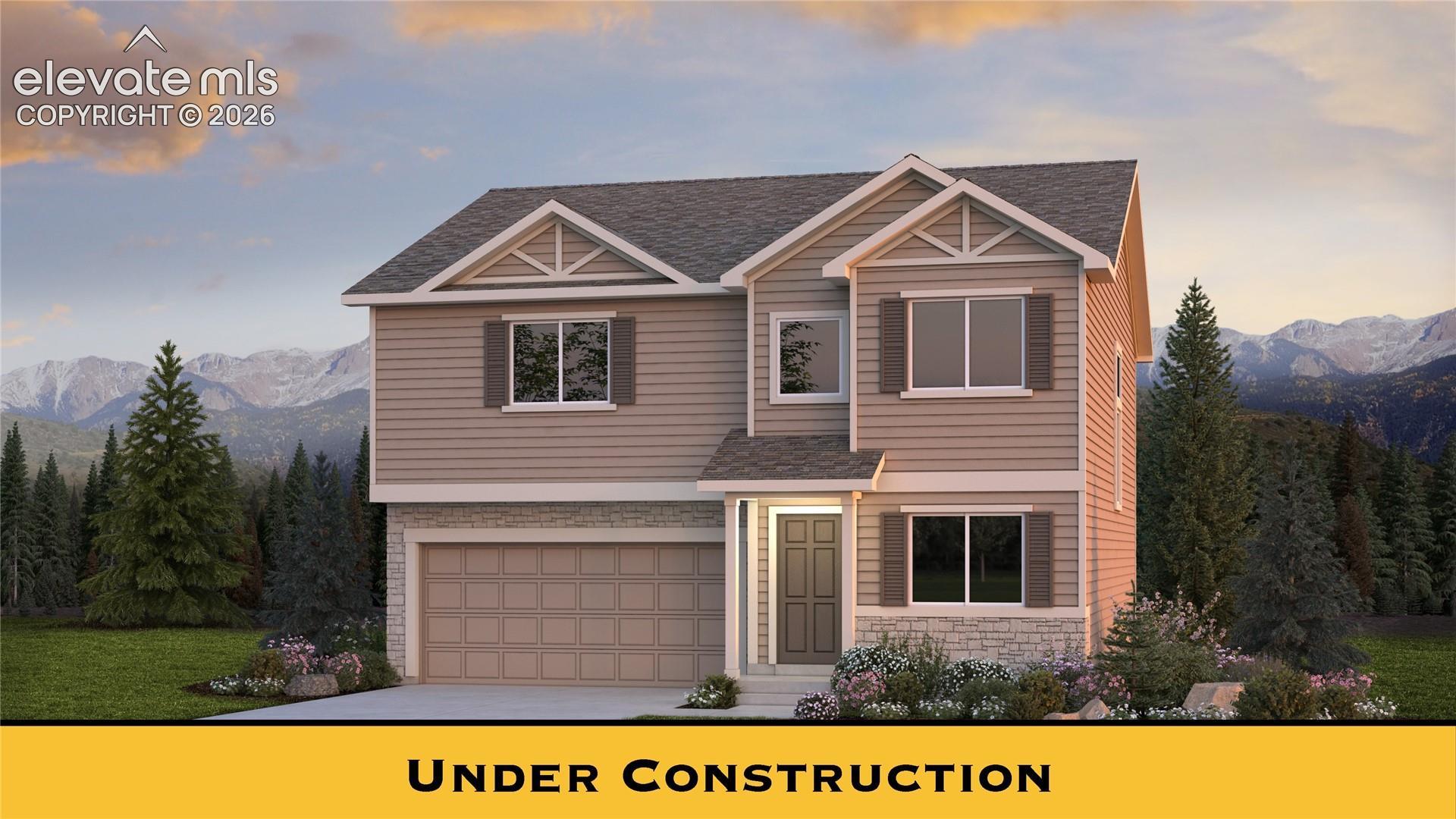 The Van Buren - Bradley Heights: Colorado Springs, Colorado - Challenger Homes