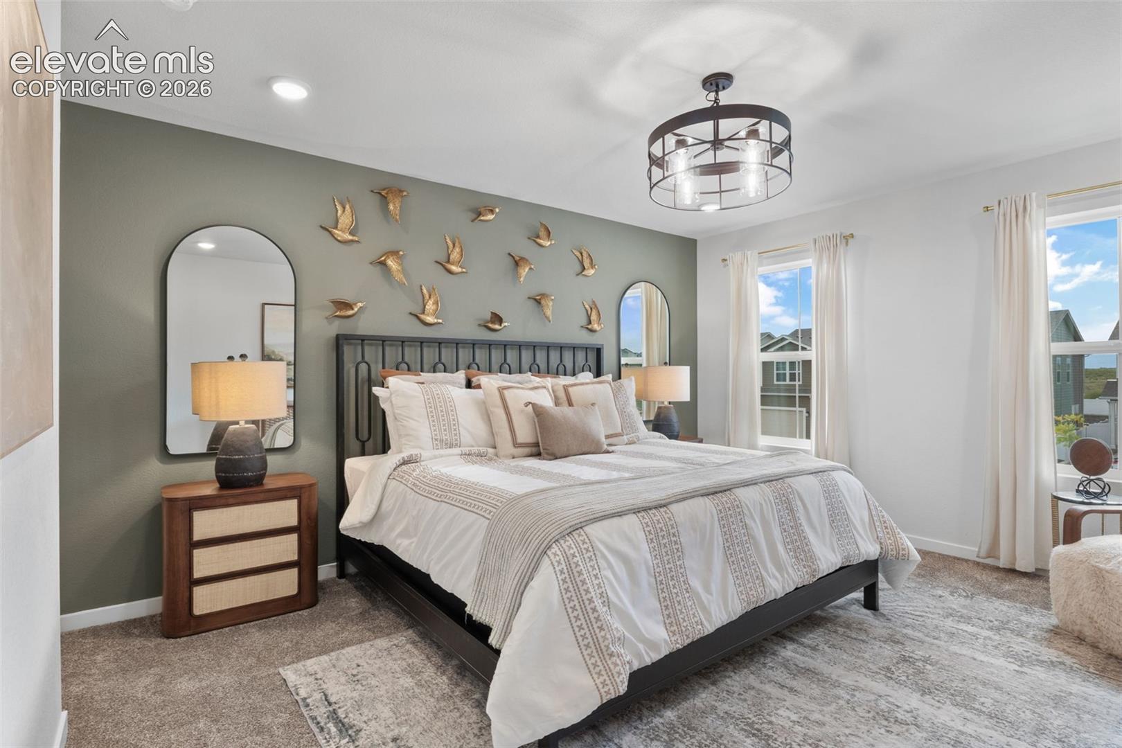 8514 Blue Feather Loop (The Sydney)