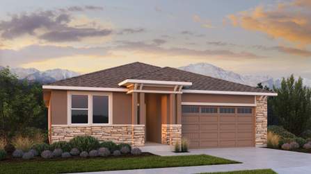 The Weisshorn by Challenger Homes in Colorado Springs CO
