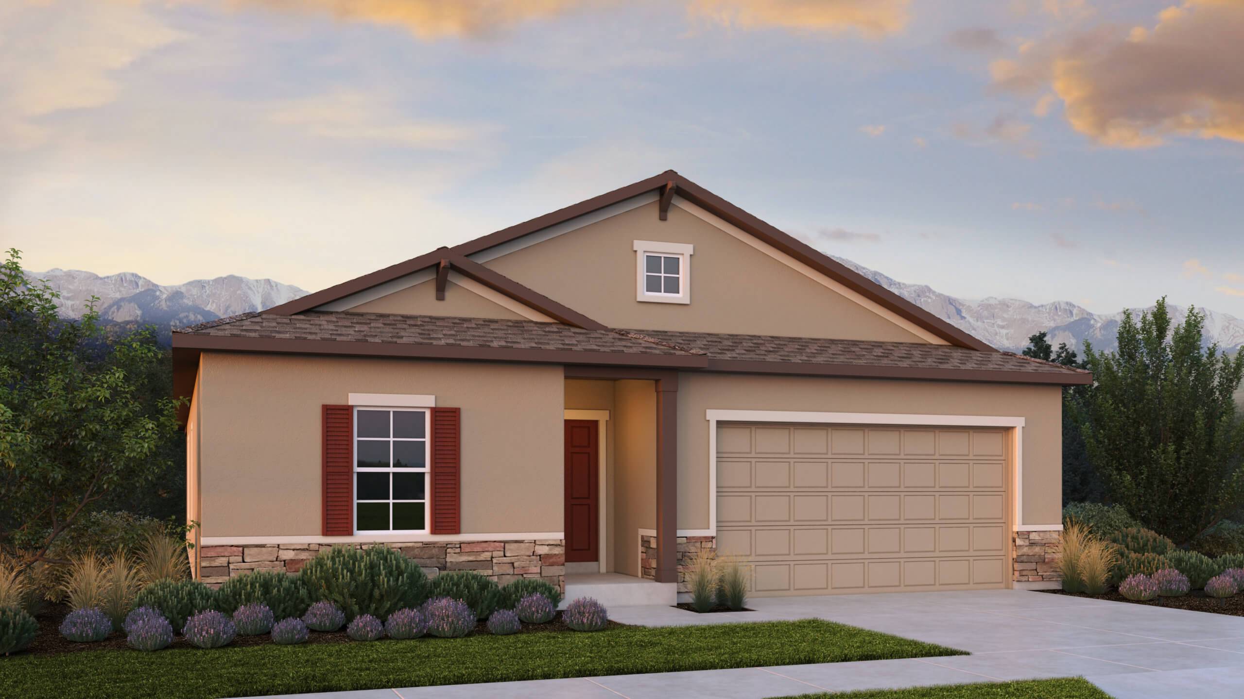 The Matterhorn floor plan