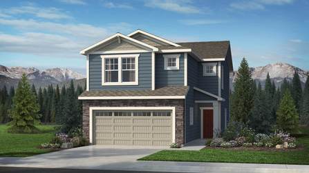 The Cape Town by Challenger Homes in Colorado Springs CO