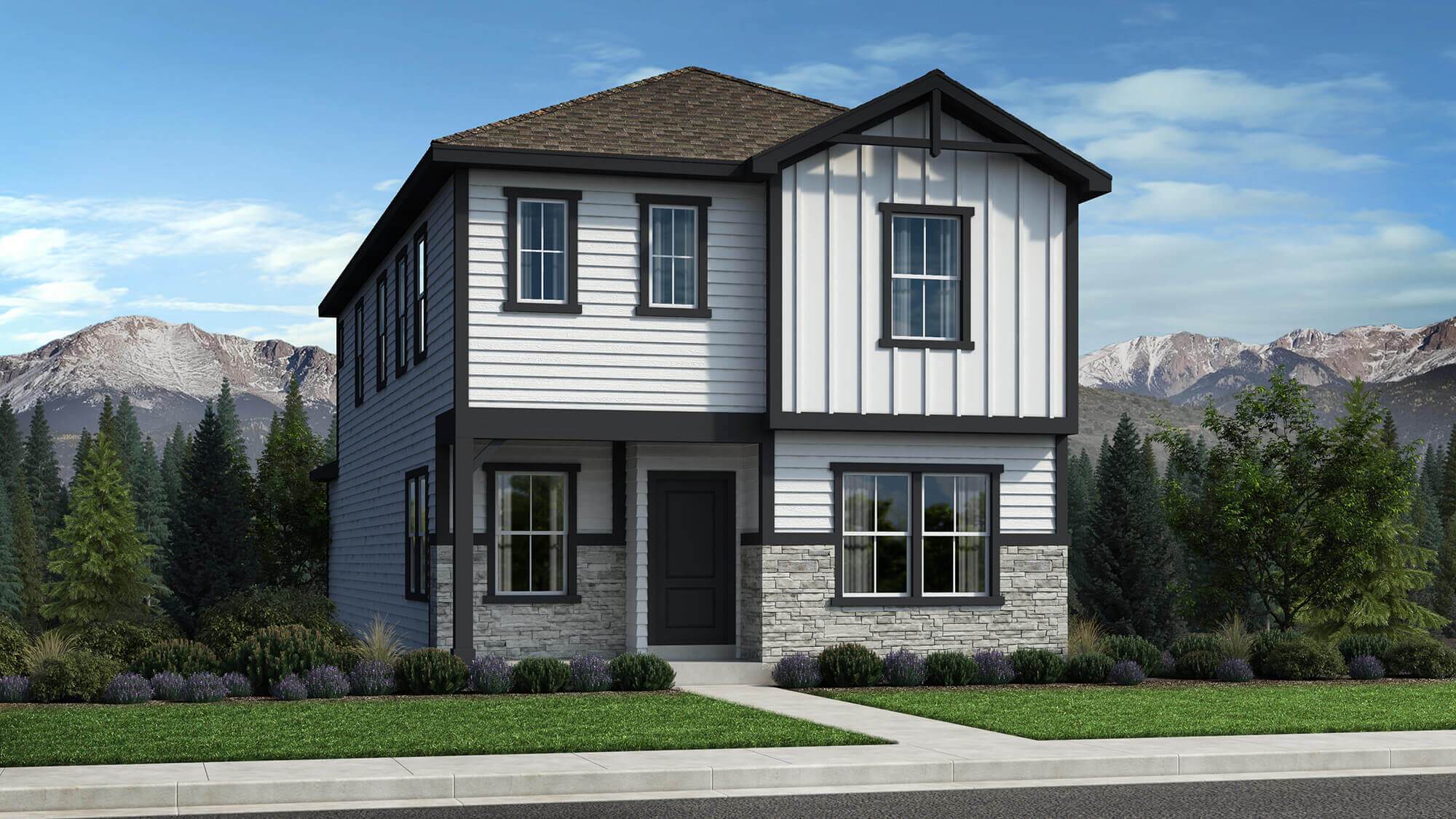 The Laurelwood floor plan