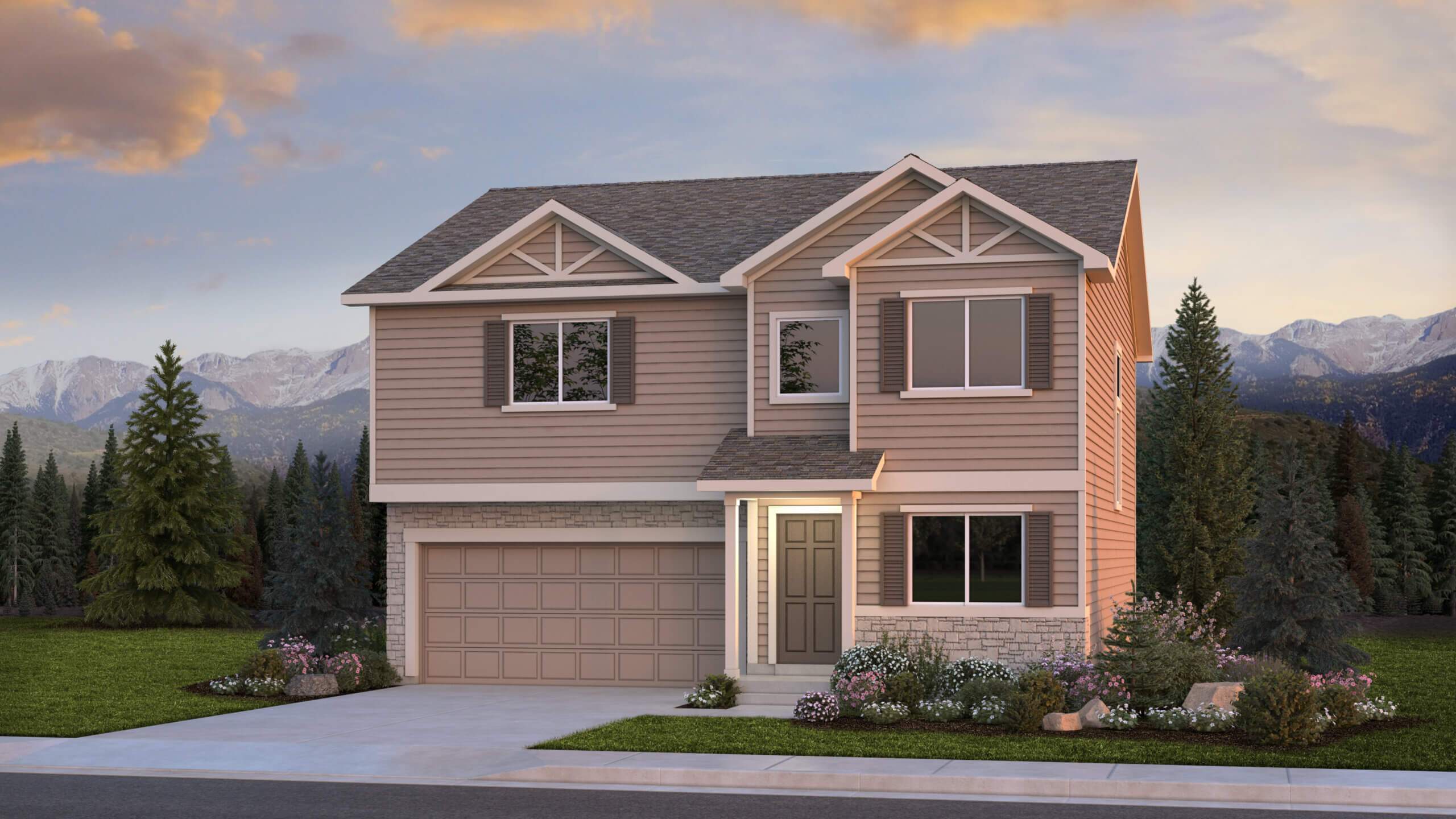 The Van Buren floor plan