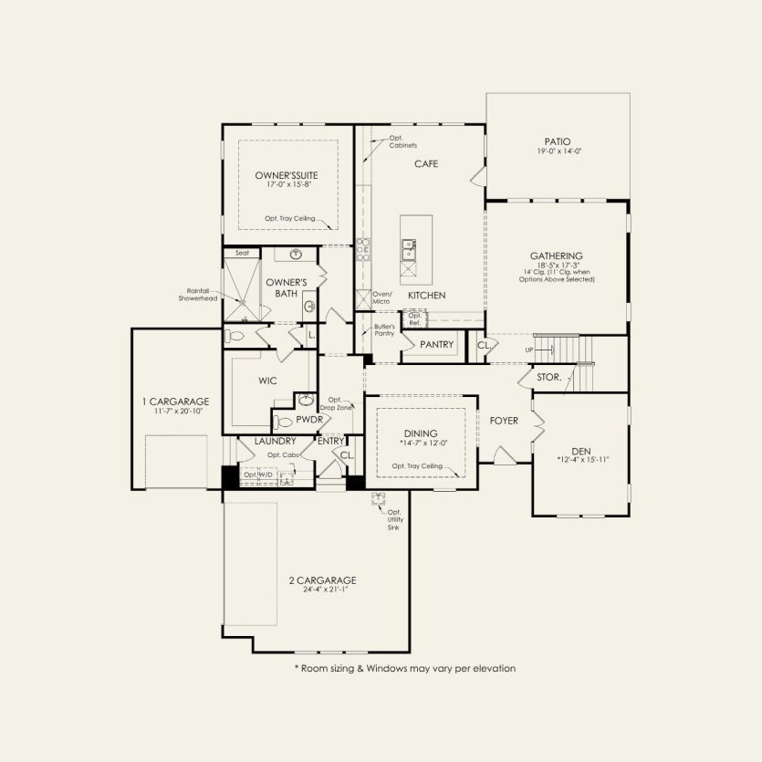 First Floor 4 br / 5.5 ba