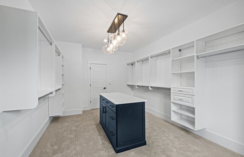 Spacious Owners Closet