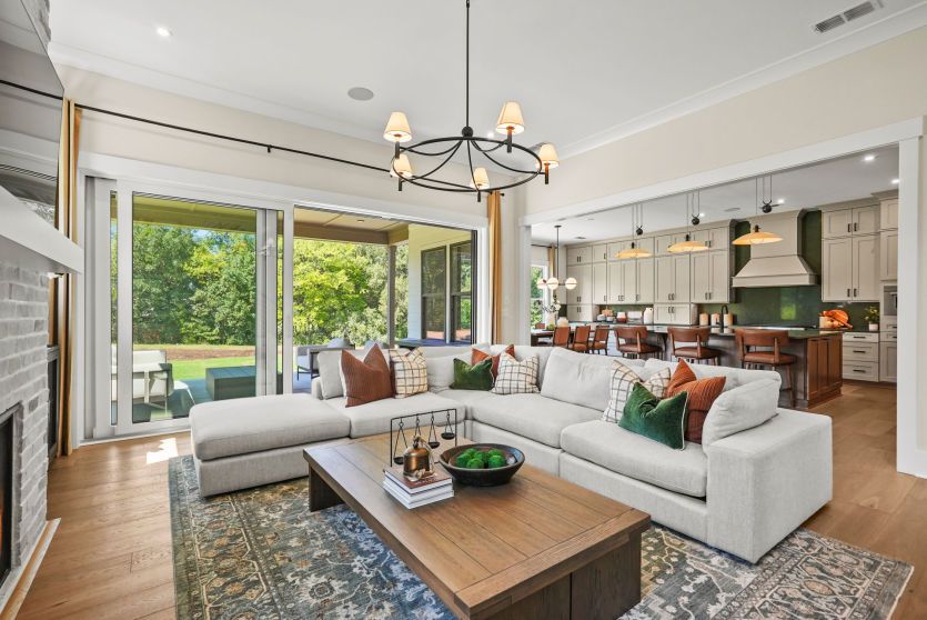 Spacious Living Room