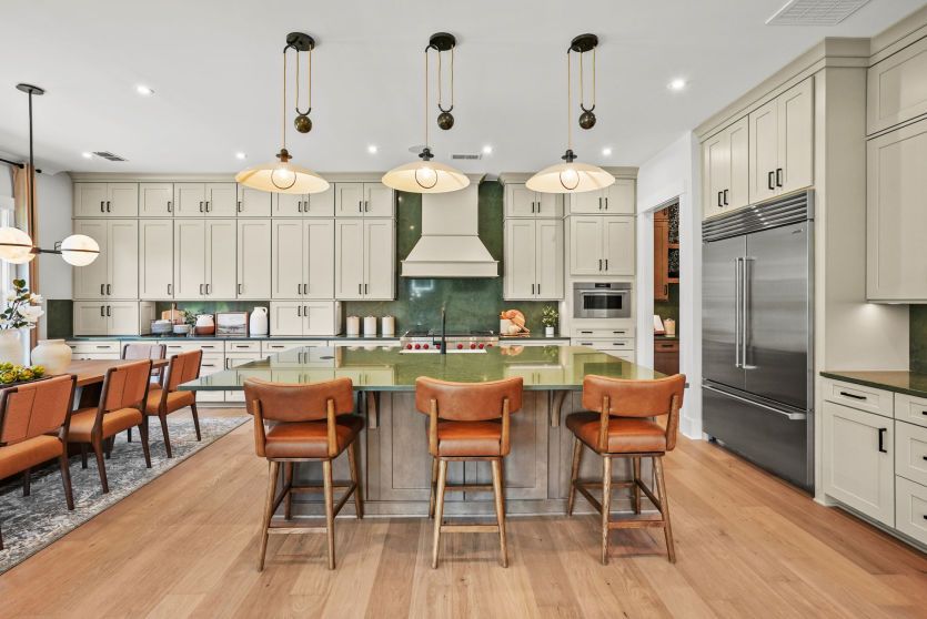 Spacious Kitchen with Large Island