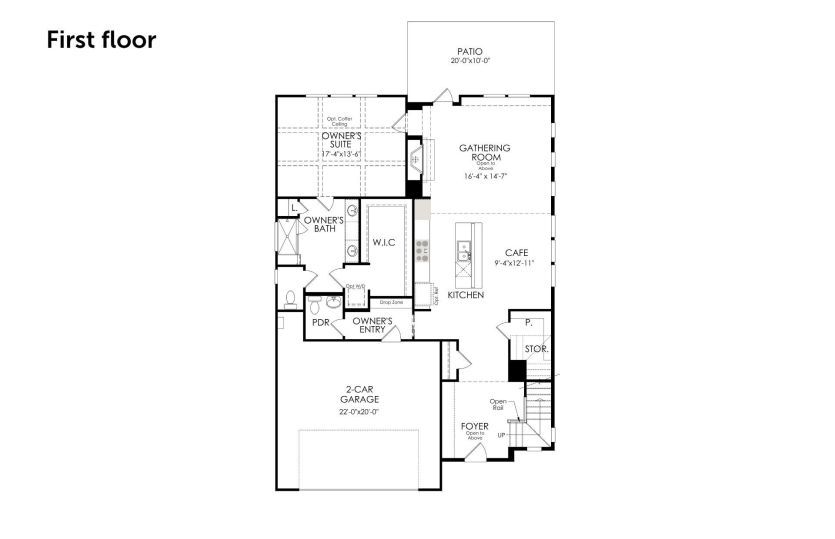 First Floor 3 br / 3.5 ba