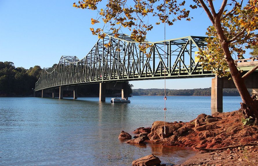 Nearby Lake Lanier