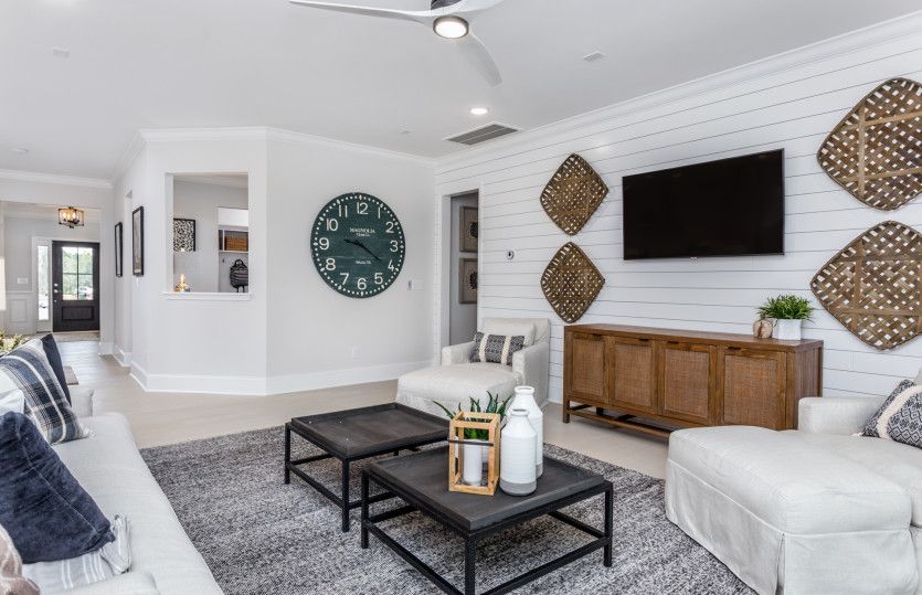 Spacious gathering room