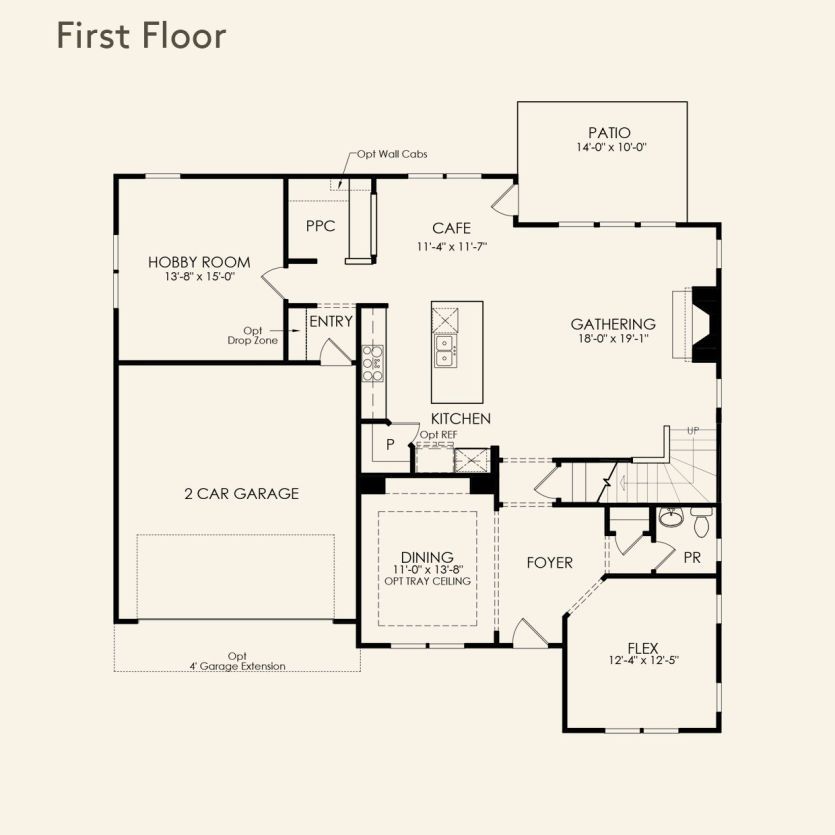 First Floor 4 br / 3.5 ba