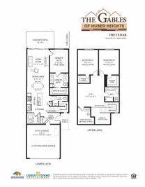 The Cedar - The Gables Of Huber Heights: Huber Heights, Ohio - Charles Simms Development