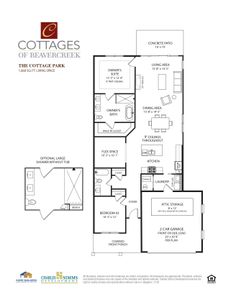 The Cottage Park Floor Plan - Charles Simms Development