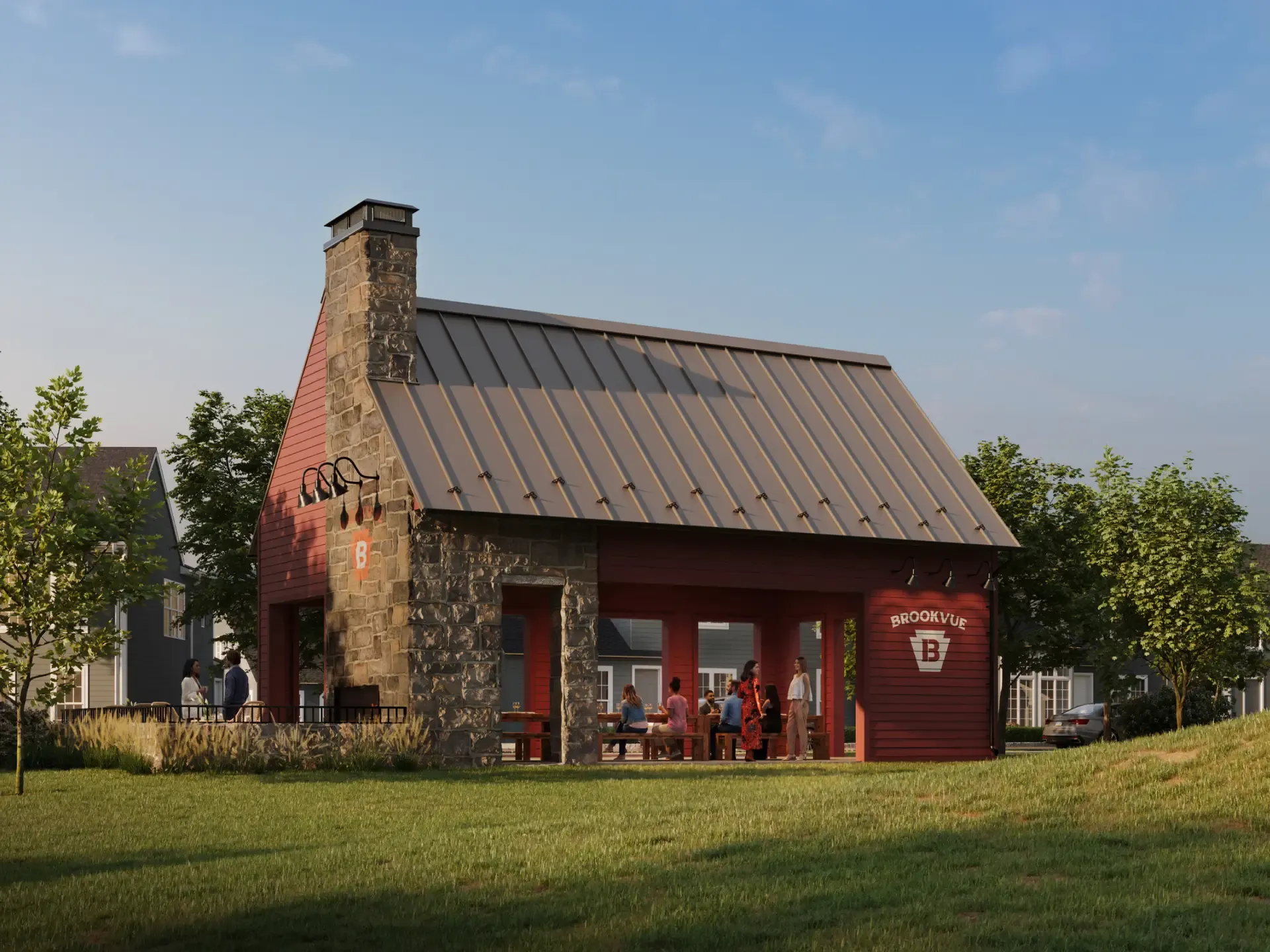 casa en Brookvue por Charter Homes & Neighborhoods