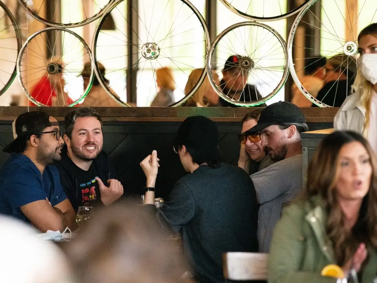 OTB Bicycle Cafe offers a variety of drinks and food in this bicycle-inspired cafe