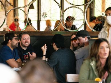 OTB Bicycle Cafe offers a variety of drinks and food in this bicycle-inspired cafe