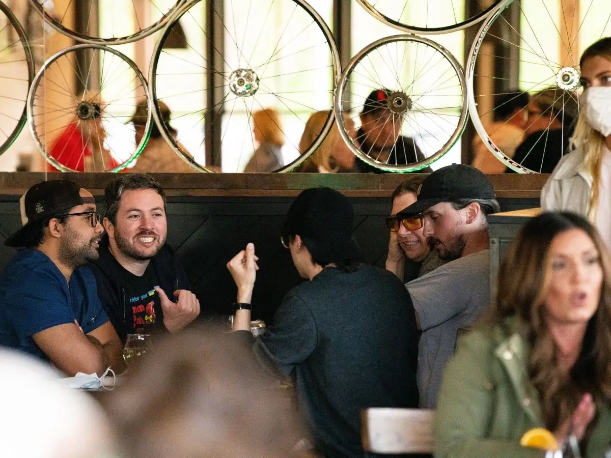 OTB Bicycle Cafe offers a variety of drinks and food in this bicycle-inspired cafe