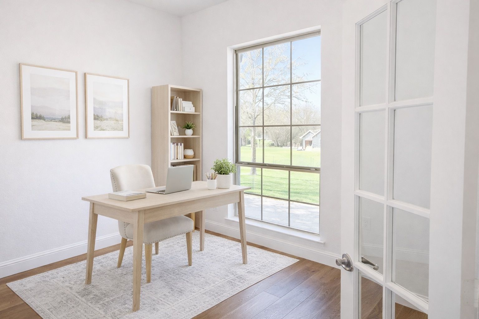 Office/ Study - Virtually Staged