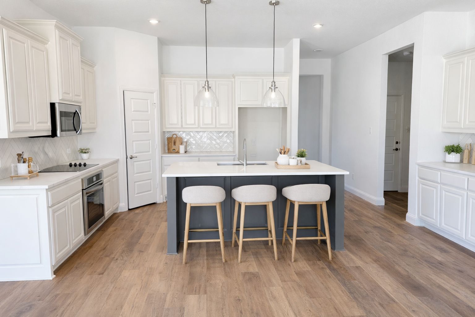 Virtually Staged Photo of 118 Bitsy Kitchen