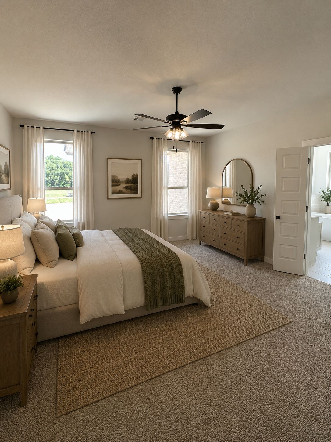 108 Loveta Lane - AI Staged Rendering