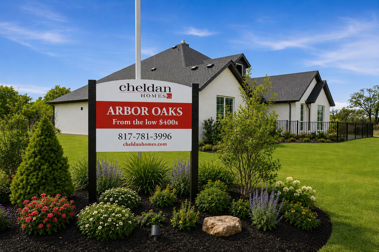 Arbor Oaks por Cheldan Homes en Fort Worth Texas