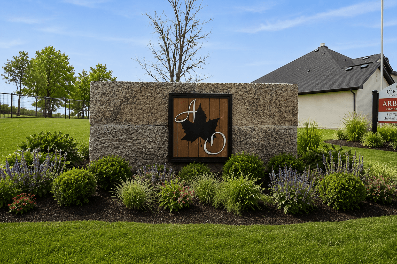 casa en Arbor Oaks por Cheldan Homes