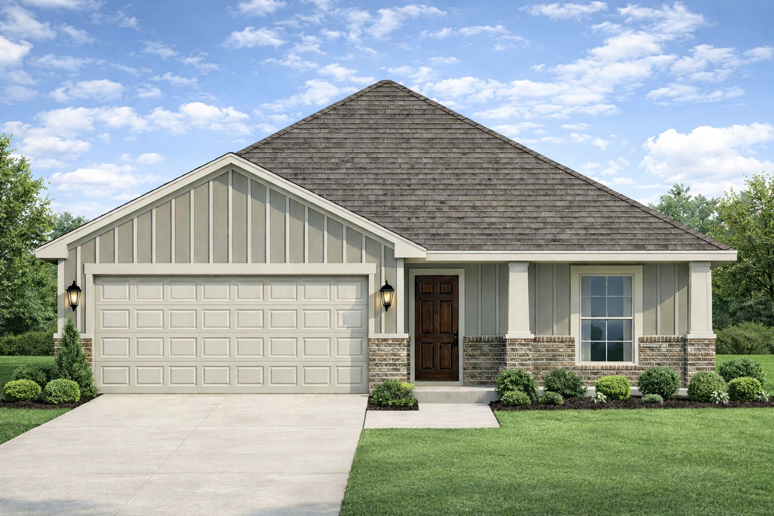 Cambria I - Craftsman's Corner: Cleburne, Texas - Cheldan Homes