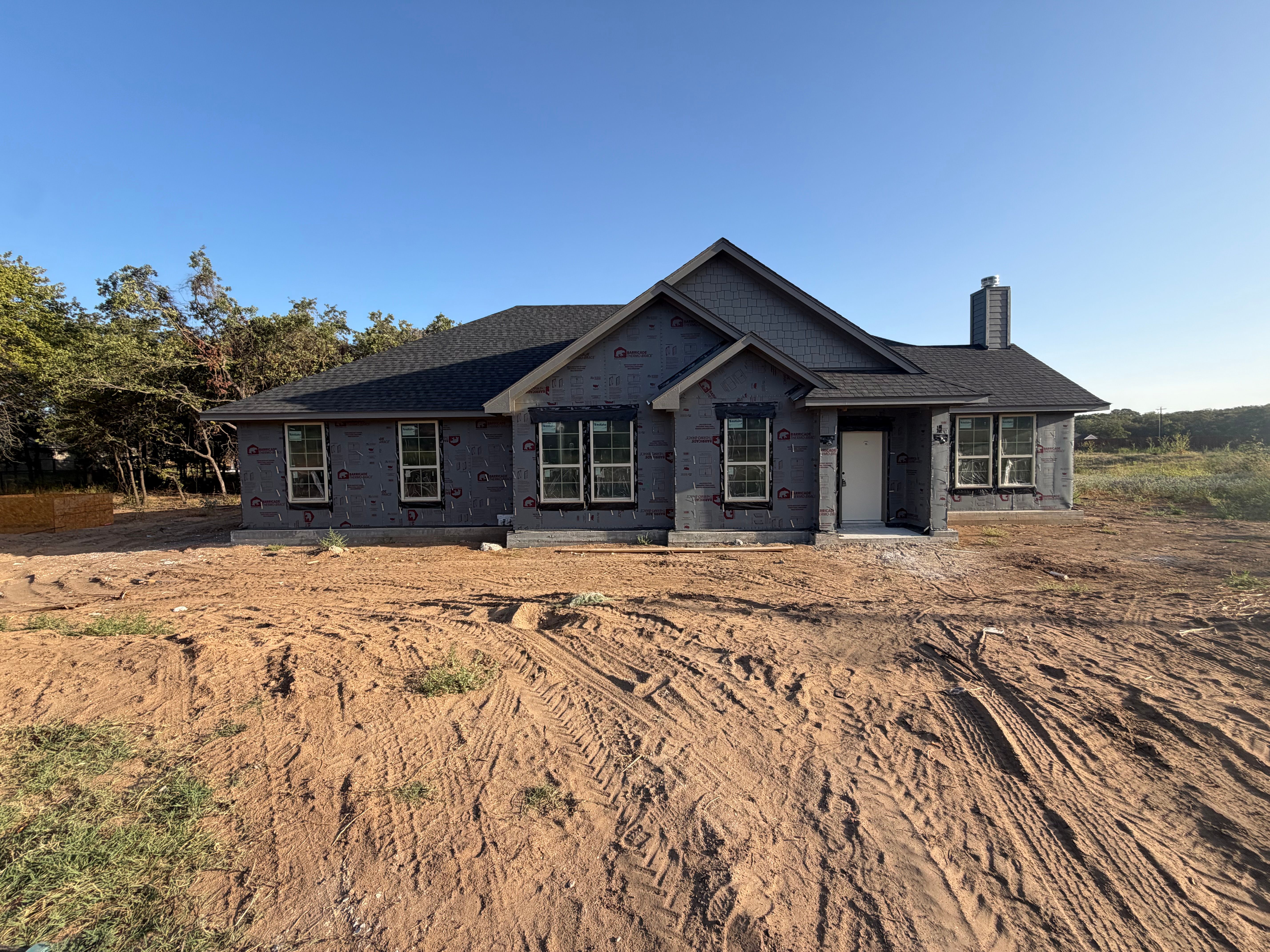 Front Exterior  - Construction Update 9.16
