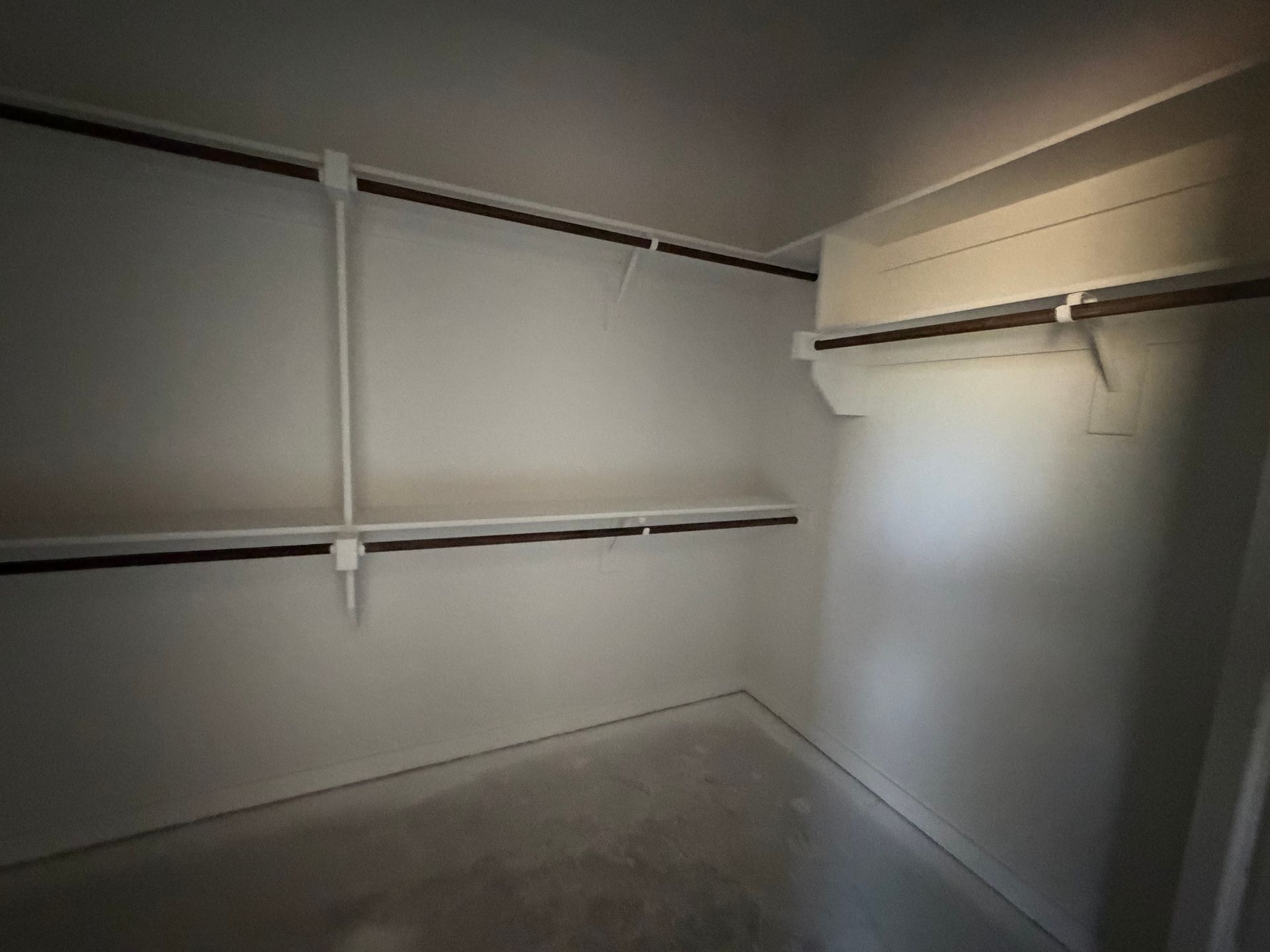 Primary Closet Right Side  - Construction Update 9.16