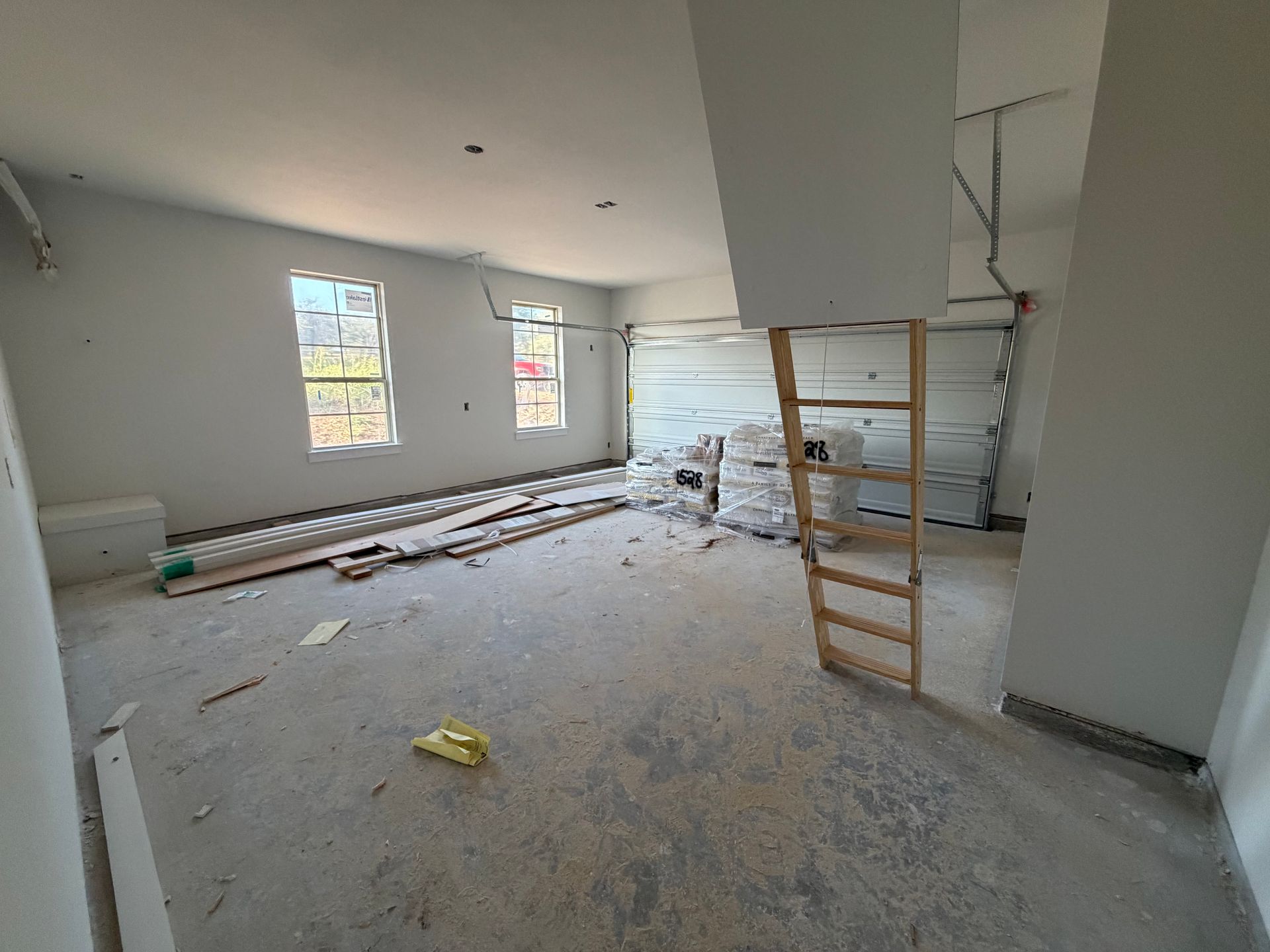 Garage  - Construction Update 9.16