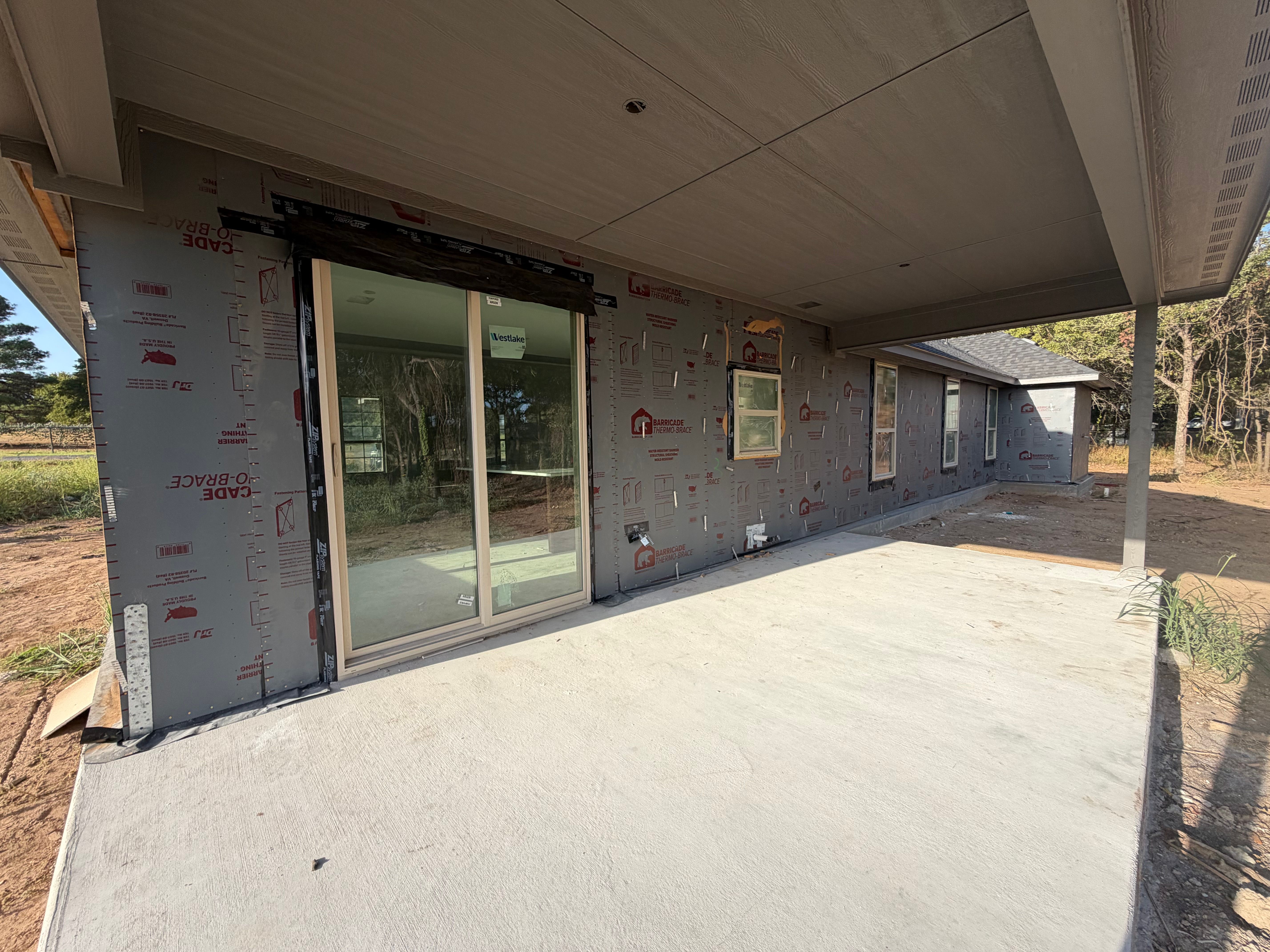 Back Patio  - Construction Update 9.16