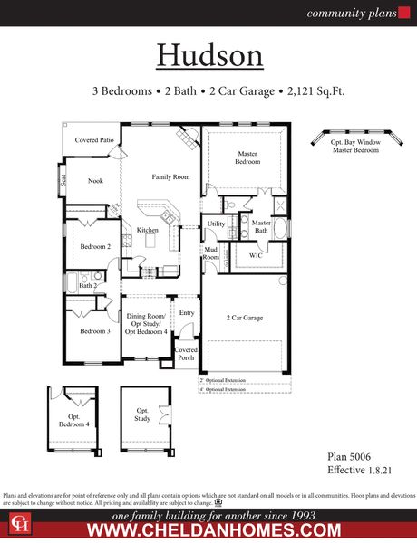 Hudson floor plan