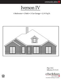 Iverson IV - Arbor Oaks: Boyd, Texas - Cheldan Homes