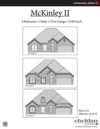 McKinley II - Arbor Oaks: Boyd, Texas - Cheldan Homes