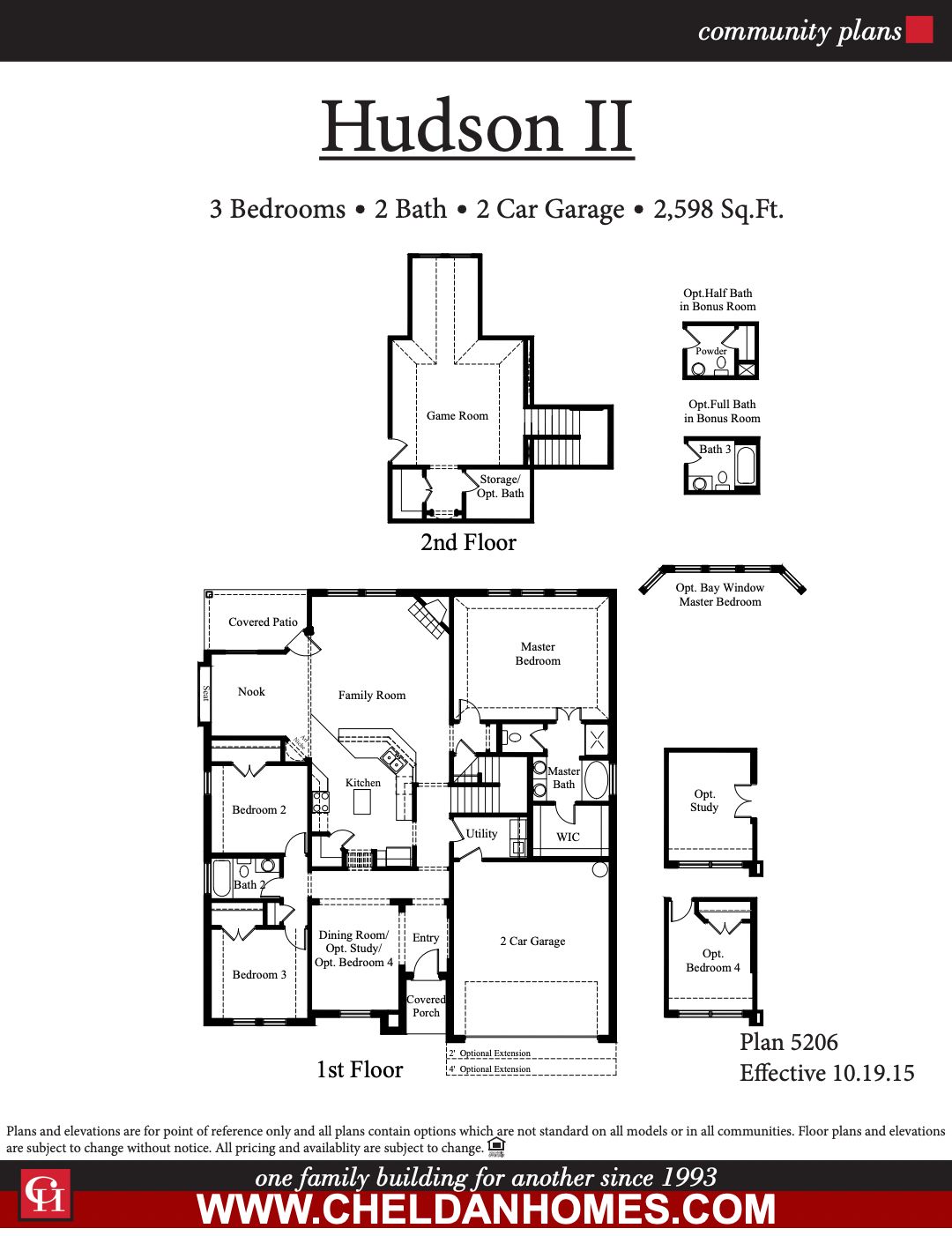 Hudson II floor plan