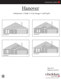 Hanover - Craftsmen's Corner: Cleburne, Texas - Cheldan Homes