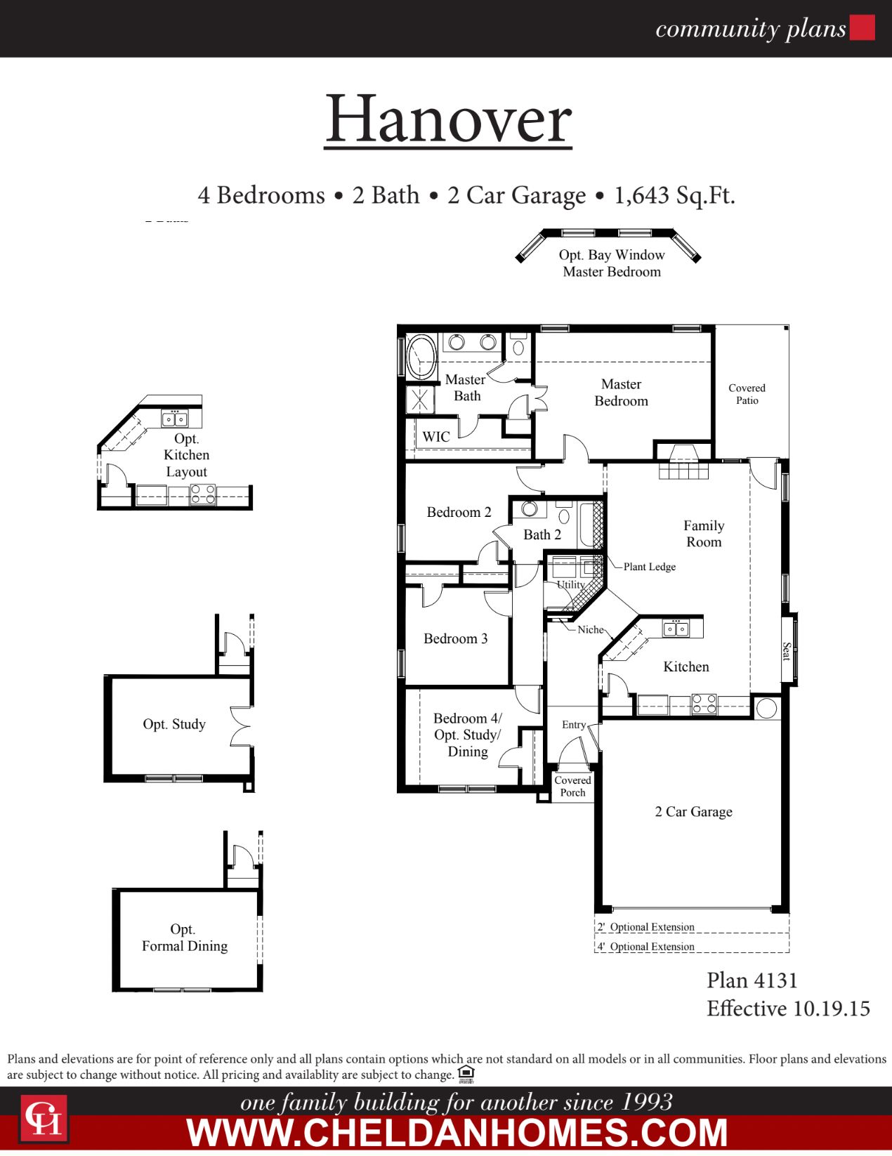Hanover floor plan