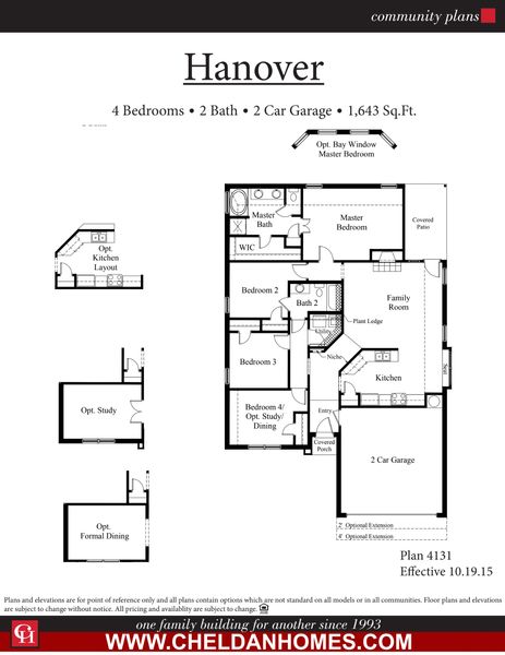 Hanover floor plan