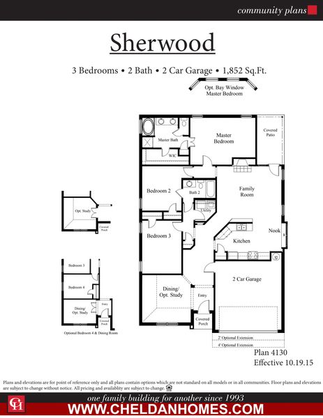 Sherwood floor plan