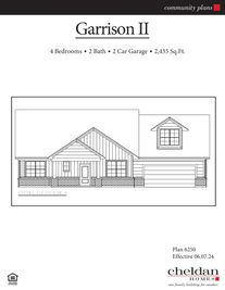 Garrison II - Arbor Oaks: Boyd, Texas - Cheldan Homes