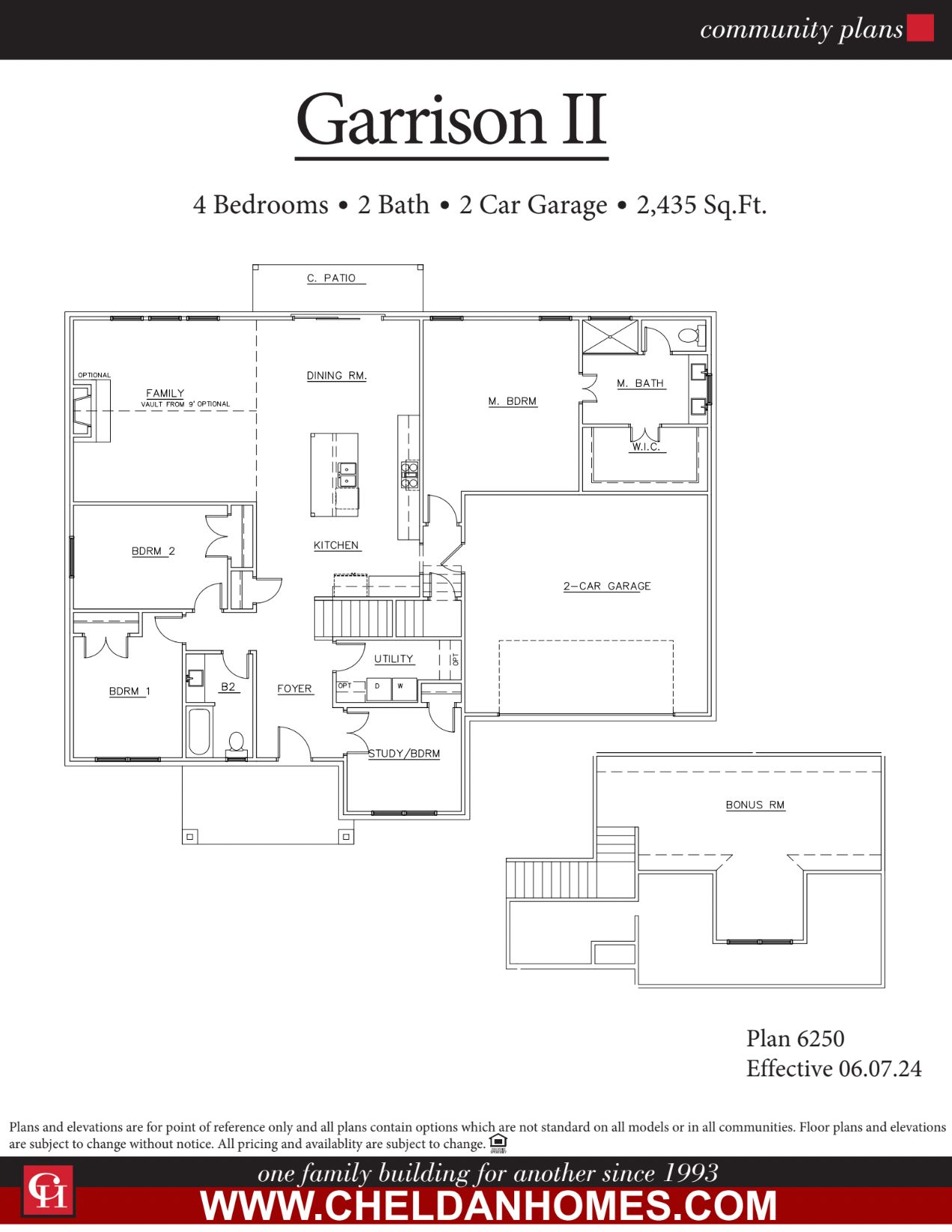 Garrison II floor plan