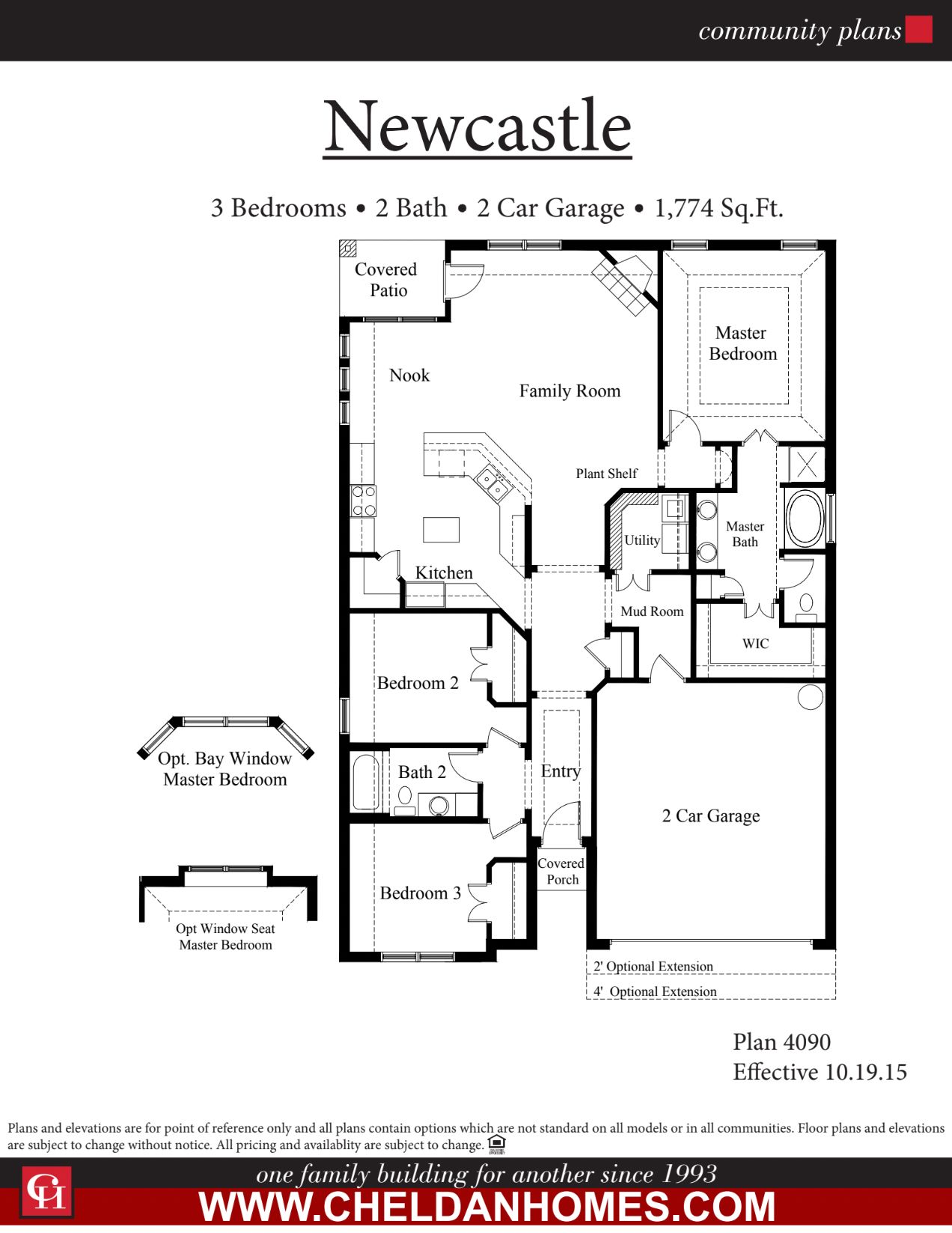 Newcastle floor plan