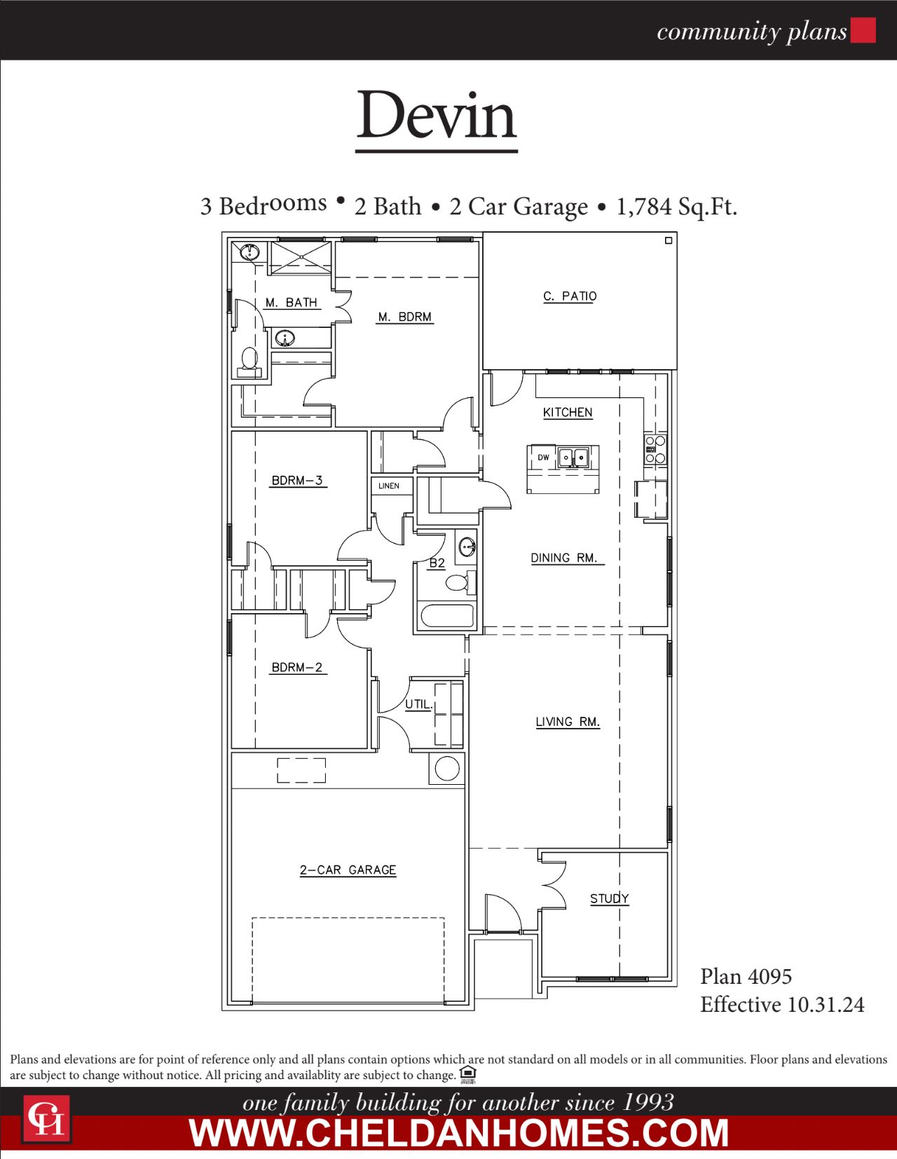 Devin floor plan