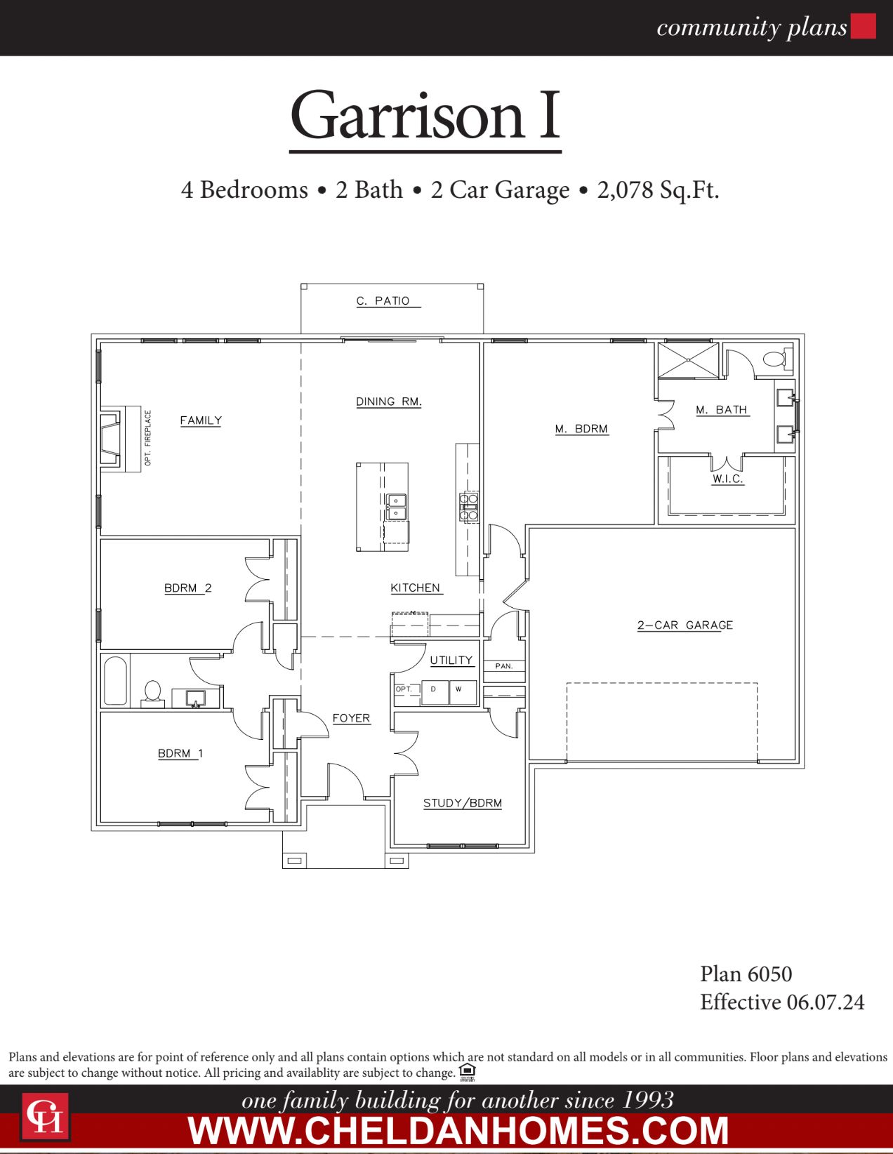 Garrison I floor plan