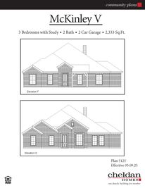 McKinley V - Arbor Oaks: Boyd, Texas - Cheldan Homes
