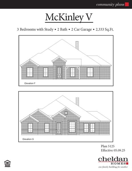 McKinley V floor plan